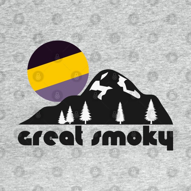 Retro Great Smoky ))(( Tourist Souvenir National Park Design by darklordpug